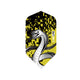 PET Dart Flights Slim 15pcs,Snake Designs 120 microns thickness