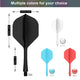 CF06 Standard shape Plastic Integrated Dart shafts and Flights 3pcs 2BA(No.2)