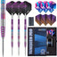 ZH11 23g 90% Professional Tungsten Steel Tip Darts Barrels 3pcs 2BA