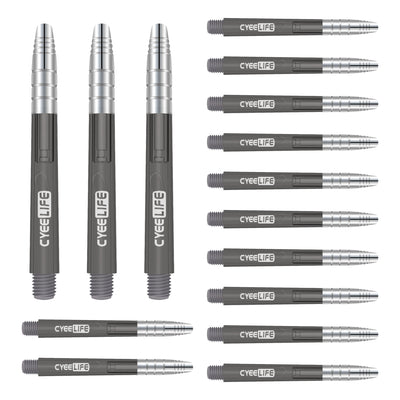 ZS05A Aluminum+Plastic(2 parts) Dart Shafts 35/48mm(Short/Long) 6 colour 15pcs of 1 SET