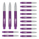 ZS05A aluminium + plastique (2 parties) arbres de fléchettes 35/48mm (court/long) 6 couleurs 15 pièces de 1 ensemble