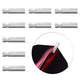 ZL09B Aluminum Dart Flight Protectors 9pcs black/silver/gold