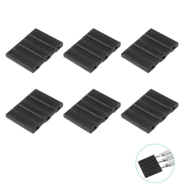 ZL08A Plastic Dart inserts for steel darts, dart accessories Black 6pcs of 1 packs