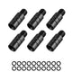 ZL12A Brass Dart weight 2g 6pcs+20 Rubber O Rings,Black/silver/gold