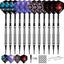 Soft Tip Darts 16/18/20g with extra accessories,black/silver
