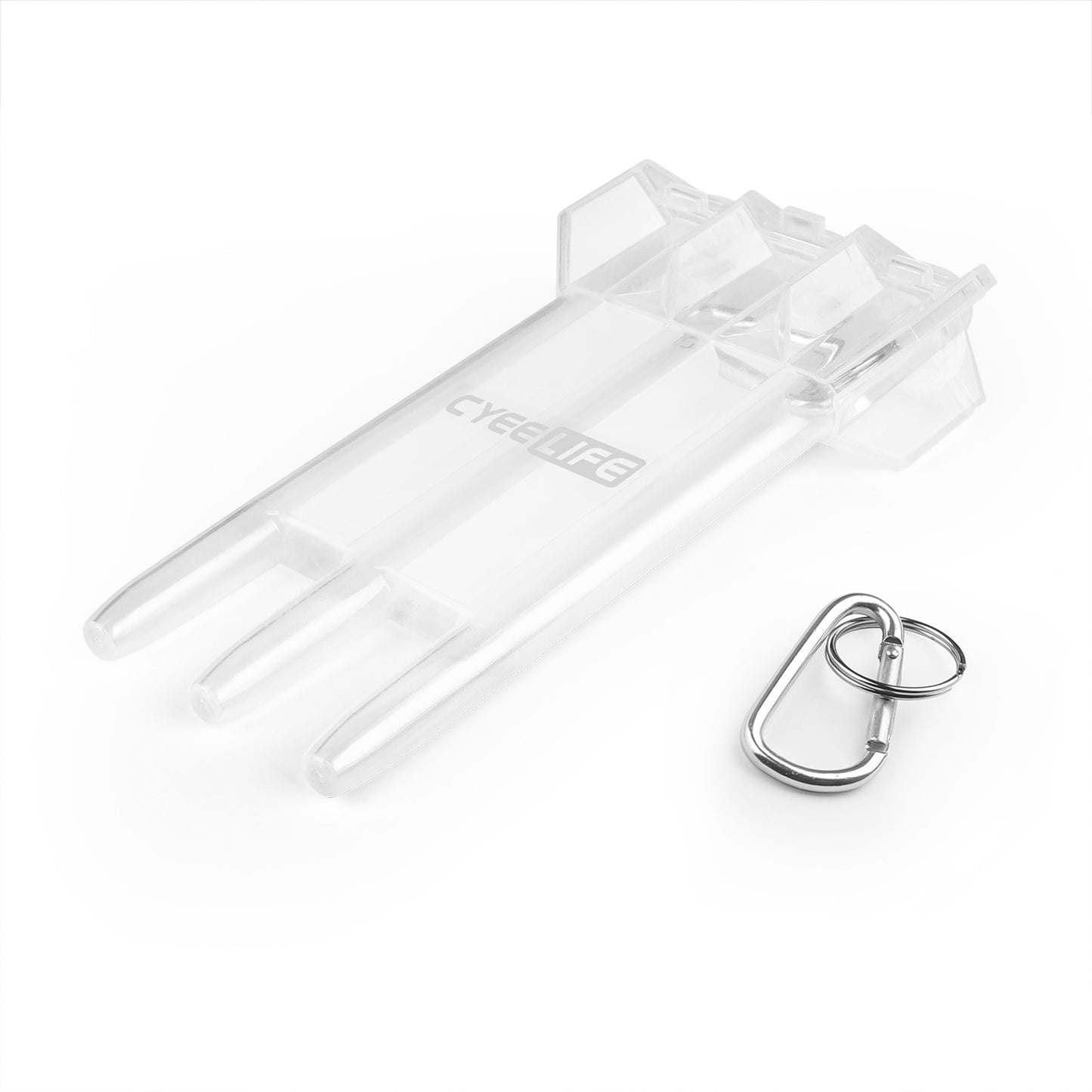ZX01A Darts case Transparent Plastic 1pcs-11 Colours Optional-Carrying case