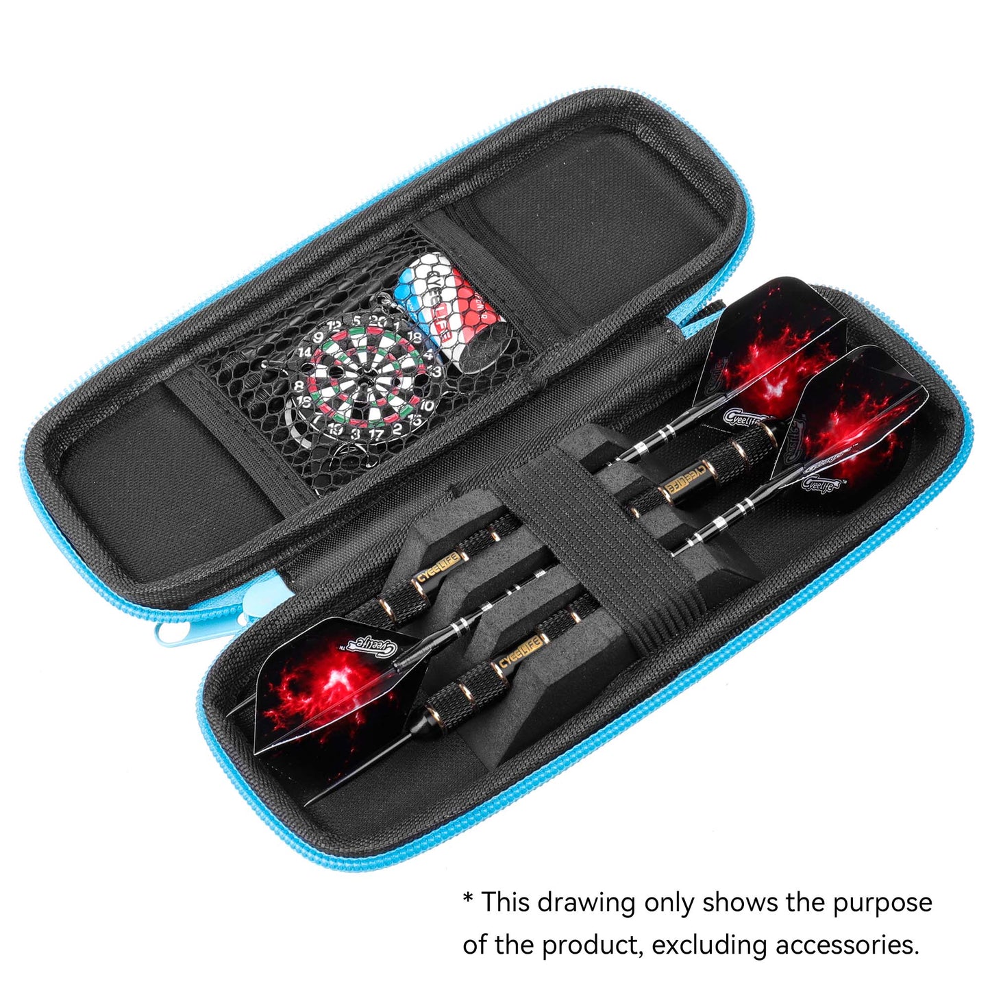 ZX03A Dart Carrying case for 3 Darts(Only case,No Darts and other accessories)