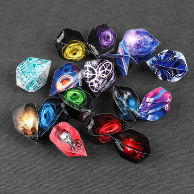 PET Dart Flights 48pcs Standard,120 microns thickness