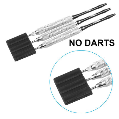 ZL08A Plastic Dart inserts for steel darts, dart accessories Black 6pcs of 1 packs